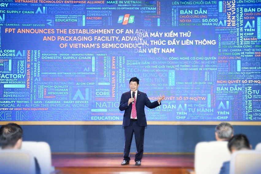 FPT thành lập nhà máy kiểm thử, đóng gói chip bán dẫn đầu tiên do người Việt làm chủ