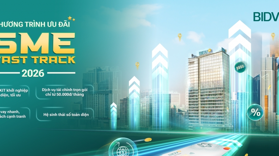 Đón năm “Mã" cùng ưu đãi siêu đã từ BIDV SME Fast Track 2026