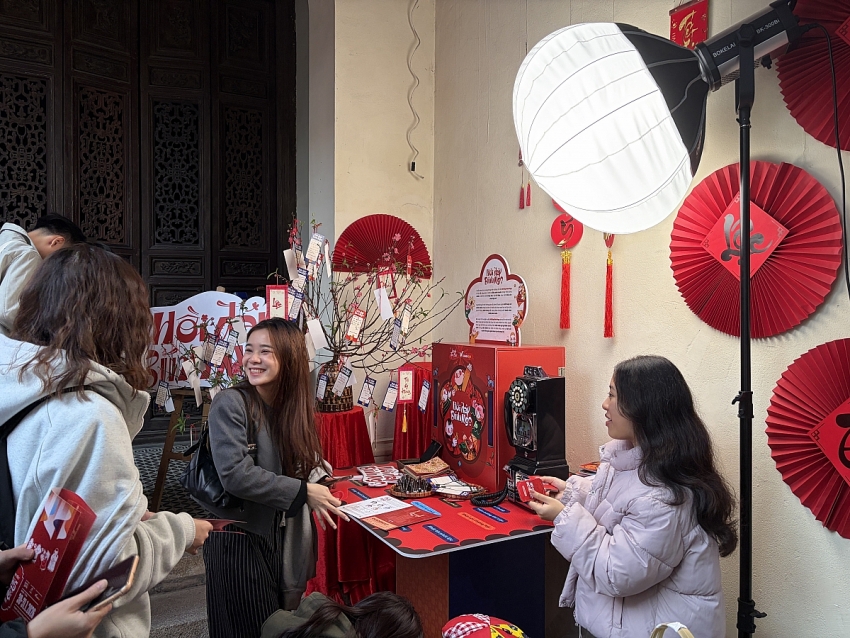 “Trạm Tết - đủ 5 đủ Tết”: Hành trình đánh thức Tết bằng năm giác quan giữa lòng phố cổ