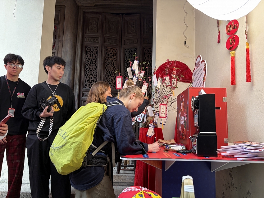 “Trạm Tết - đủ 5 đủ Tết”: Hành trình đánh thức Tết bằng năm giác quan giữa lòng phố cổ