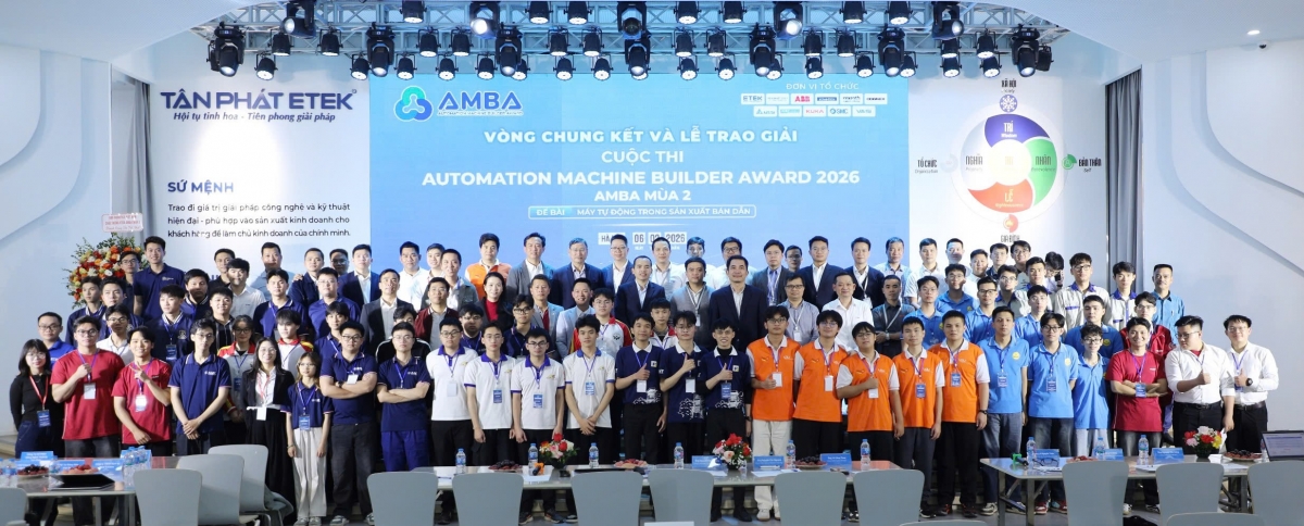 AMBA mùa 2 kiến tạo giá trị nhân lực chất lượng cao lĩnh vực tự động hóa và sản xuất công nghiệp