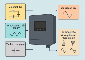 Một phương pháp tiếp cận điều khiển số cho nghịch lưu nguồn áp một pha kết hợp bộ bù trễ thời gian