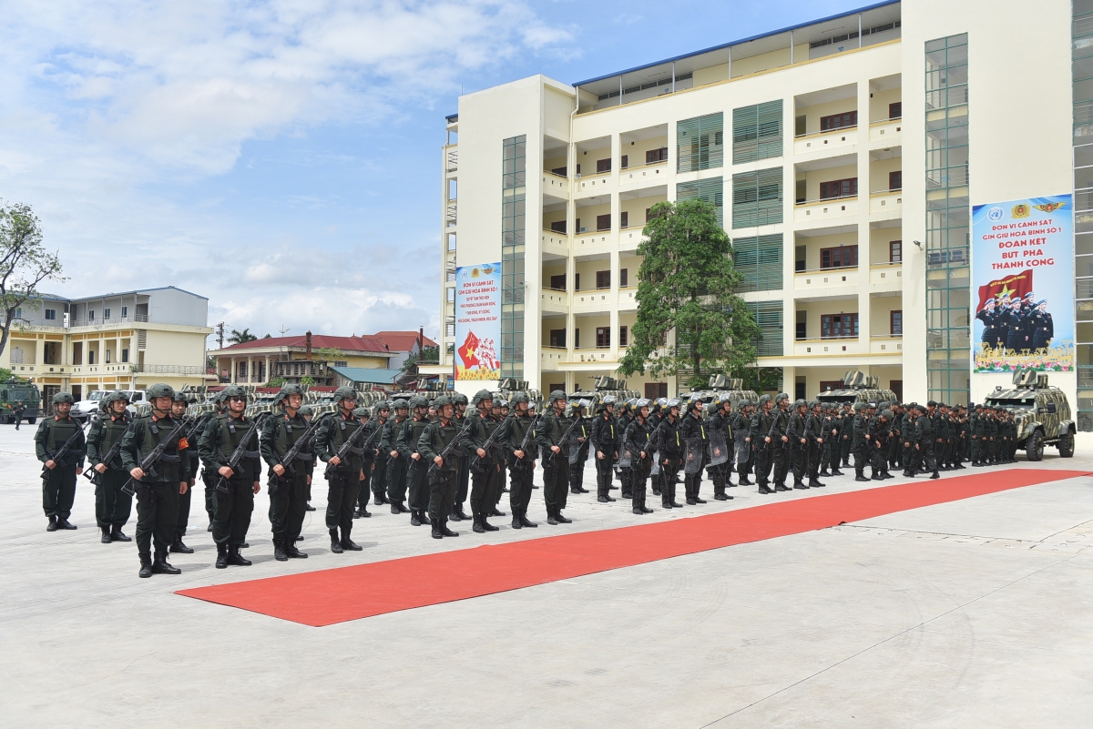 Cảnh sát gìn giữ hòa bình Việt Nam đạt PCRS Cấp 3: Khẳng định năng lực và trách nhiệm toàn cầu