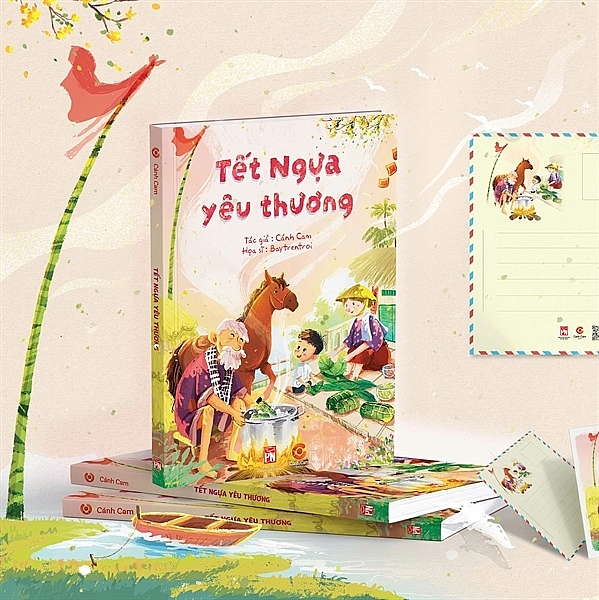 Sách Tết rộn ràng sắc xuân, lan tỏa giá trị văn hóa Việt