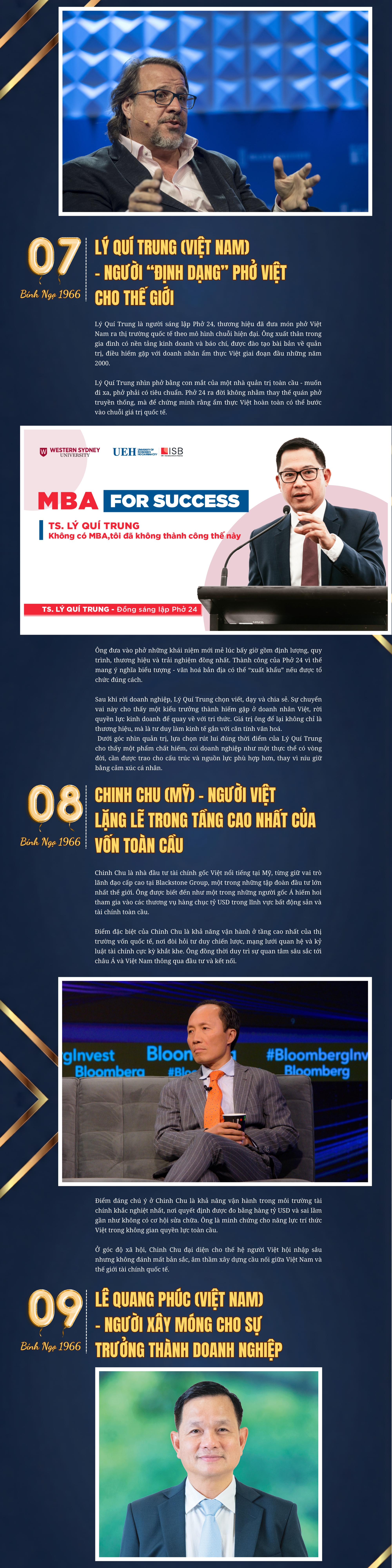 [E-Magazine] 9 doanh nhân tuổi Bính Ngọ