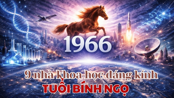 [E-Magazine] 9 nhà khoa học đáng kính tuổi Bính Ngọ