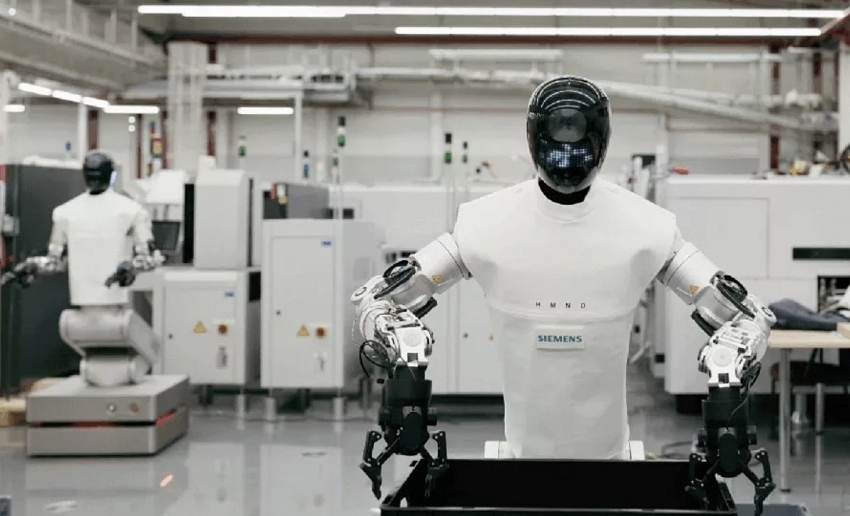 Siemens thử nghiệm robot hình người trong logistics công nghiệp
