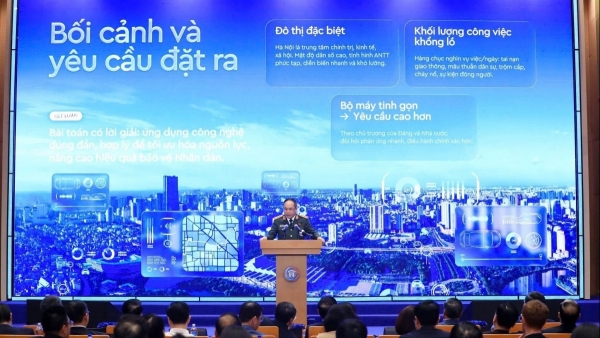 Hà Nội xây dựng “bản đồ số an ninh” tích hợp AI và camera xã hội hóa