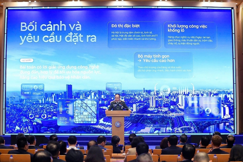 Hà Nội xây dựng “bản đồ số an ninh” tích hợp AI và camera xã hội hóa