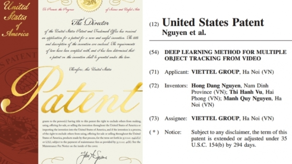 Công nghệ AI "Make in Vietnam" được Hoa Kỳ cấp bằng sáng chế hữu ích