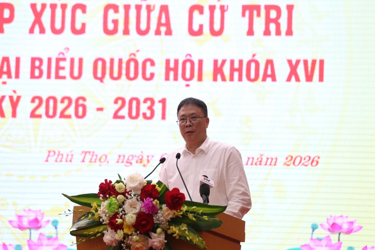 GS.VS. Châu Văn Minh được giới thiệu ứng cử đại biểu Quốc hội khóa XVI tại tỉnh Phú Thọ