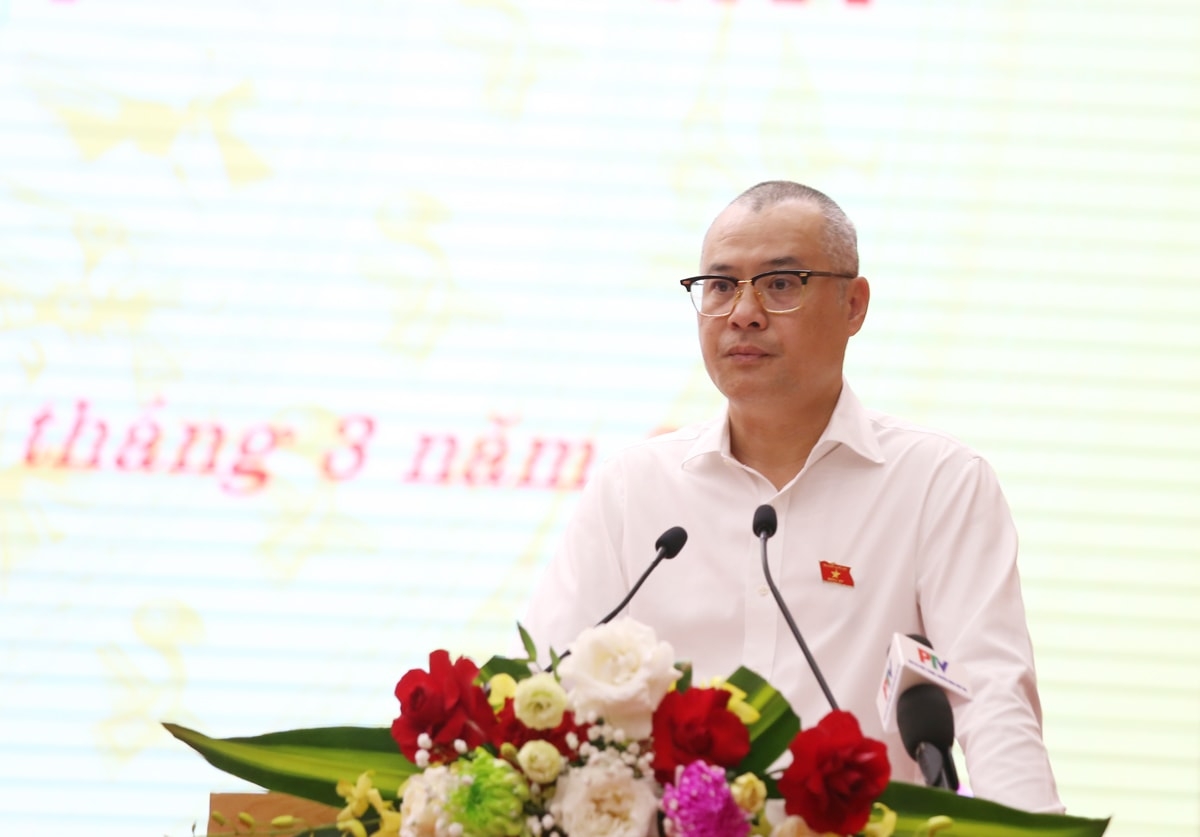 Bí thư Tỉnh ủy Phú Thọ Phạm Đại Dương phát biểu tại hội nghị