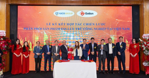 VJCO - Gotion hợp tác phát triển hạ tầng lưu trữ điện