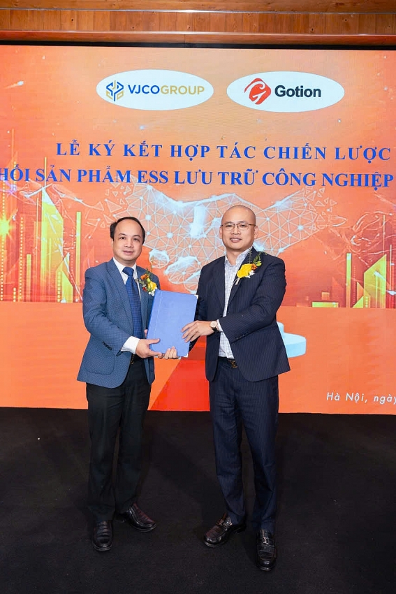 VJCO - Gotion hợp tác phát triển hạ tầng lưu trữ điện