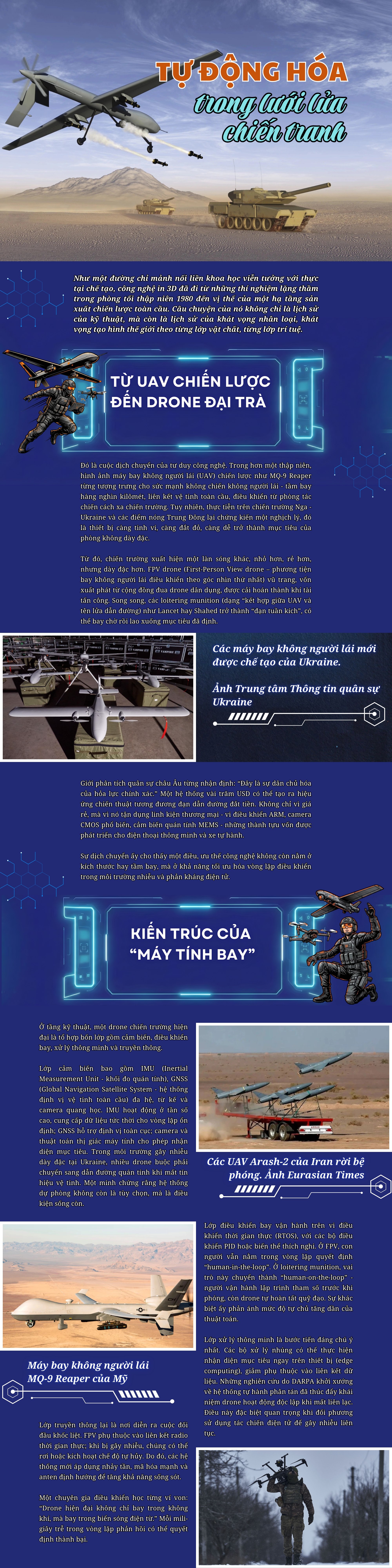 [E-Magazine] Tự động hóa trong lưới lửa chiến tranh