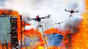 CT Group phát triển hệ thống UAV ứng dụng AI, hỗ trợ chữa cháy trong ngõ nhỏ