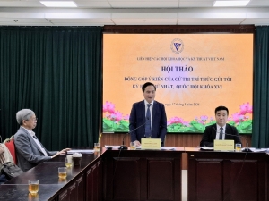 Cử tri trí thức Liên hiệp hội Việt Nam đóng góp ý kiến trước Kỳ họp thứ Nhất, Quốc hội khóa XVI