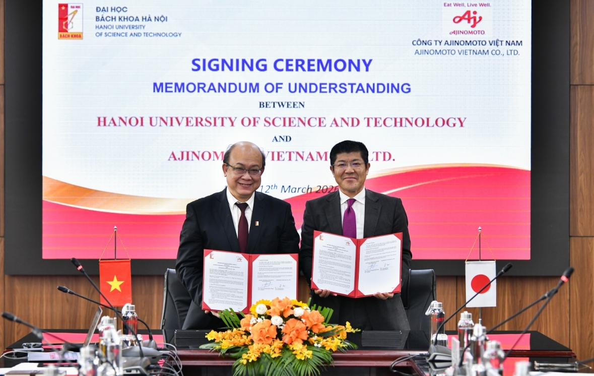Ajinomoto Việt Nam ký kết với Đại học Bách Khoa Hà Nội - đẩy mạnh nghiên cứu và đào tạo