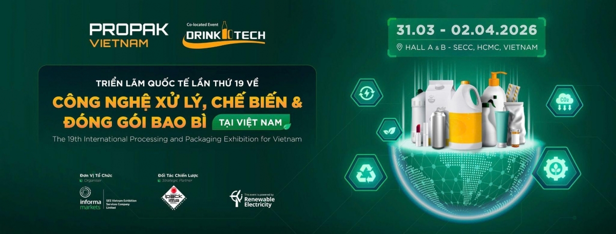 Khi an toàn thực phẩm trở thành tiêu chuẩn cốt lõi của công nghệ bao bì & chế biến