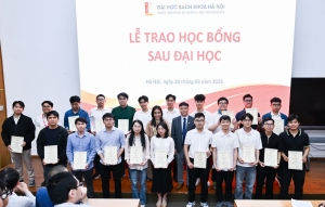 Đại học Bách khoa Hà Nội trao 4 tỷ đồng học bổng sau đại học và miễn học phí cho tất cả NCS trúng tuyển từ 2026