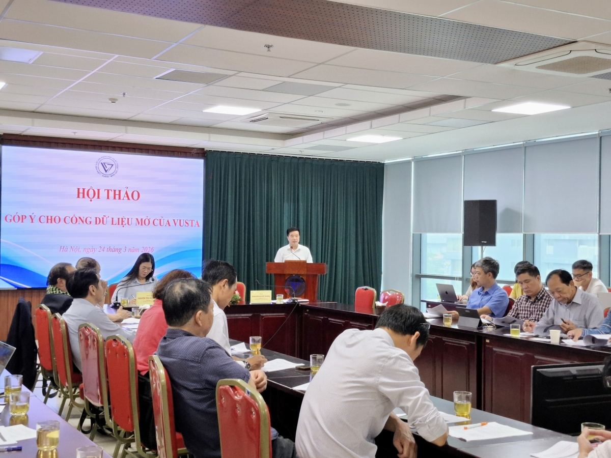 Khai phá tiềm lực KH, CN từ Cổng dữ liệu mở Vusta