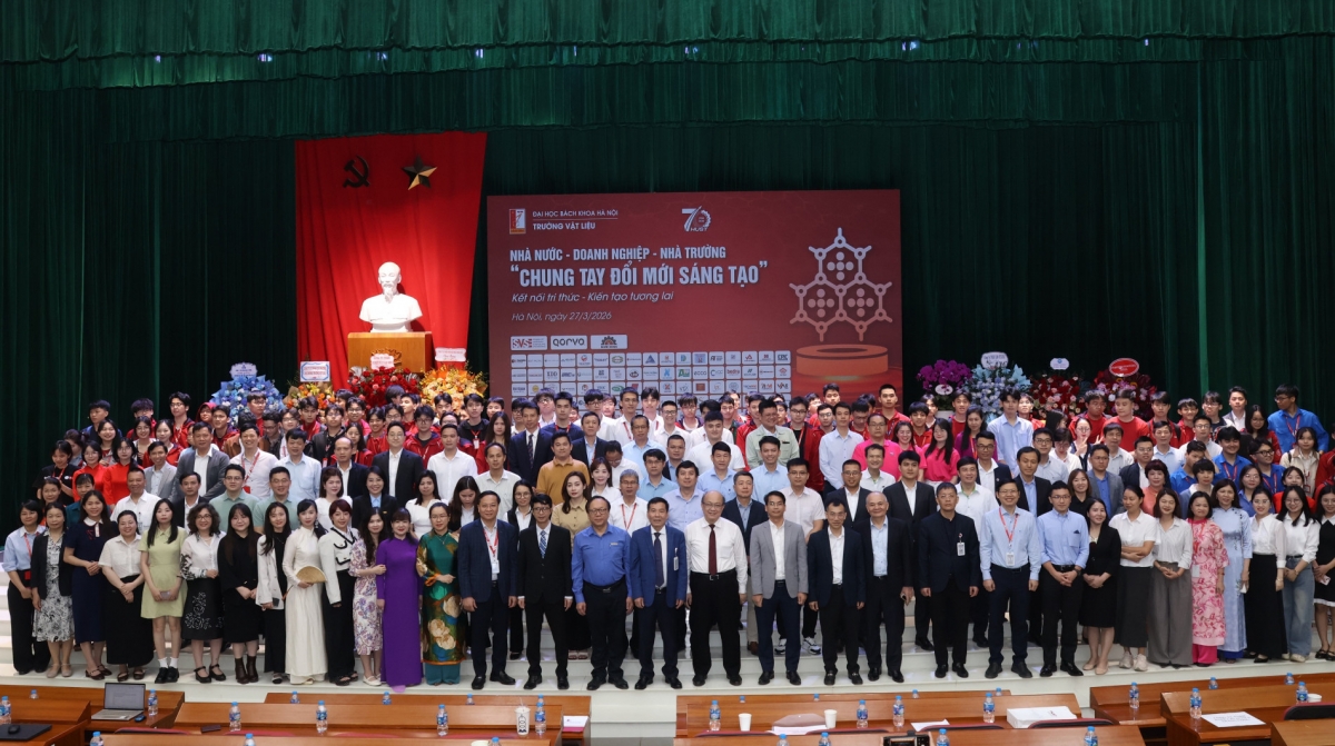 ‘3 Nhà’ chung tay xây dựng hệ sinh thái đổi mới sáng tạo trong lĩnh vực vật liệu