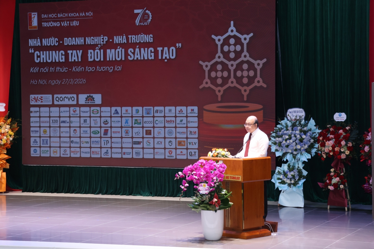 ‘3 Nhà’ chung tay xây dựng hệ sinh thái đổi mới sáng tạo trong lĩnh vực vật liệu