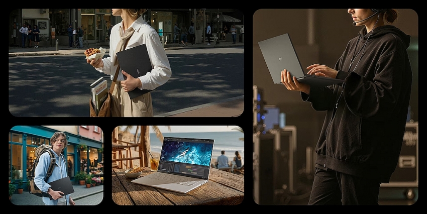 LG Gram 14 bản Intel Panther Lake: Pin dài hơn, vẫn giữ thiết kế siêu nhẹ LG Gram 14 bản Intel Panther Lake: Pin dài hơn, vẫn giữ thiết kế siêu nhẹ