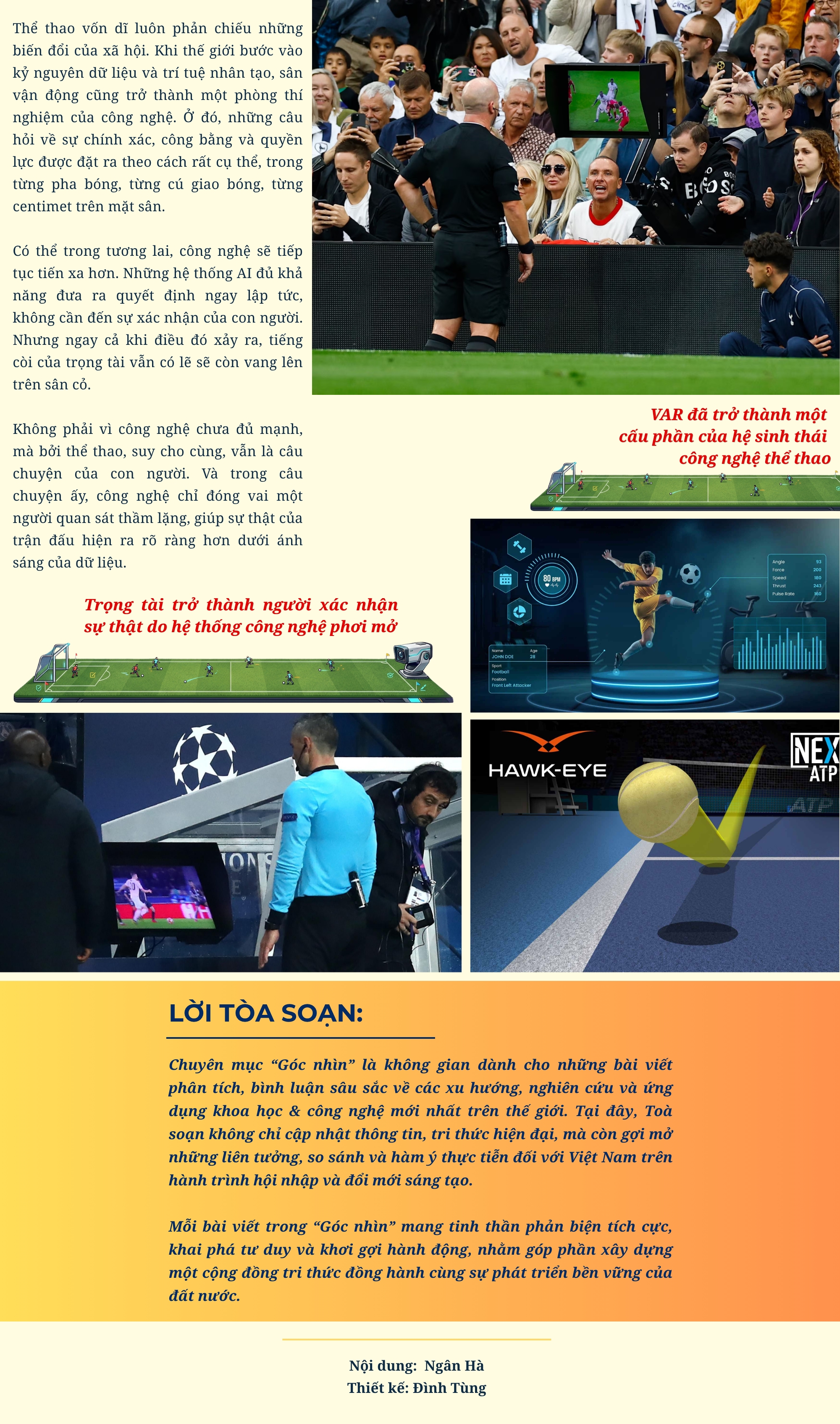 [E-Magazine] AI - quyền lực mới của trọng tài trong thể thao hiện đại