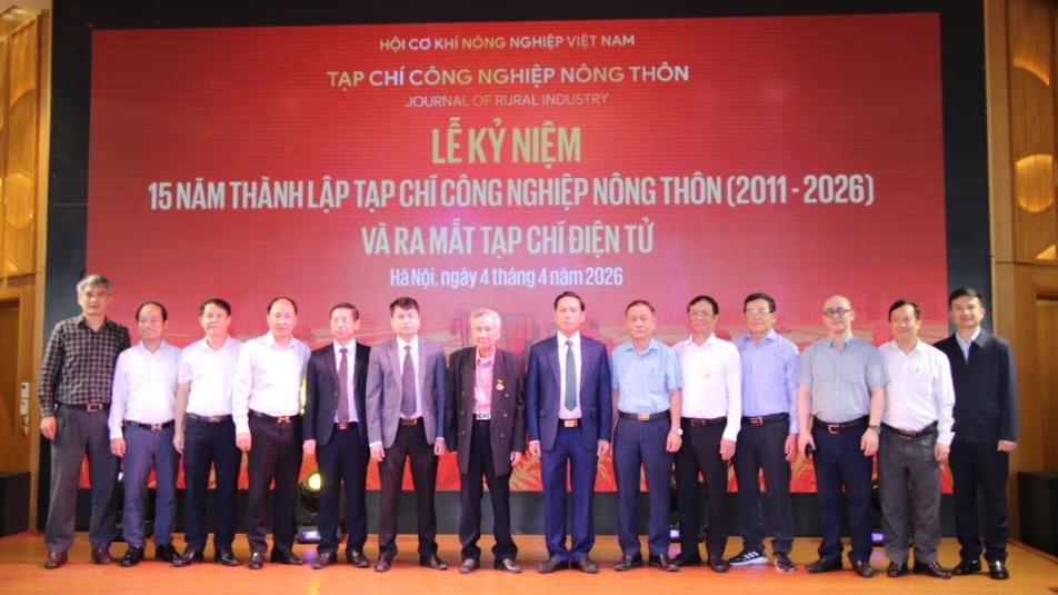Tạp chí Công nghiệp Nông thôn kỷ niệm 15 năm thành lập và ra mắt Tạp chí điện tử