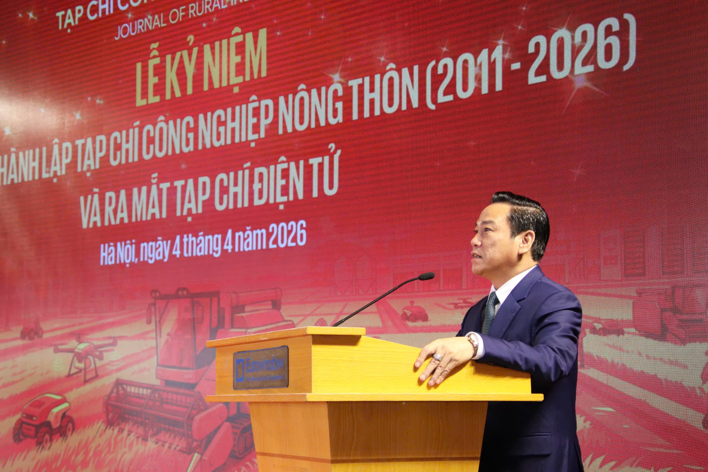 Tạp chí Công nghiệp Nông thôn kỷ niệm 15 năm thành lập và ra mắt Tạp chí điện tử