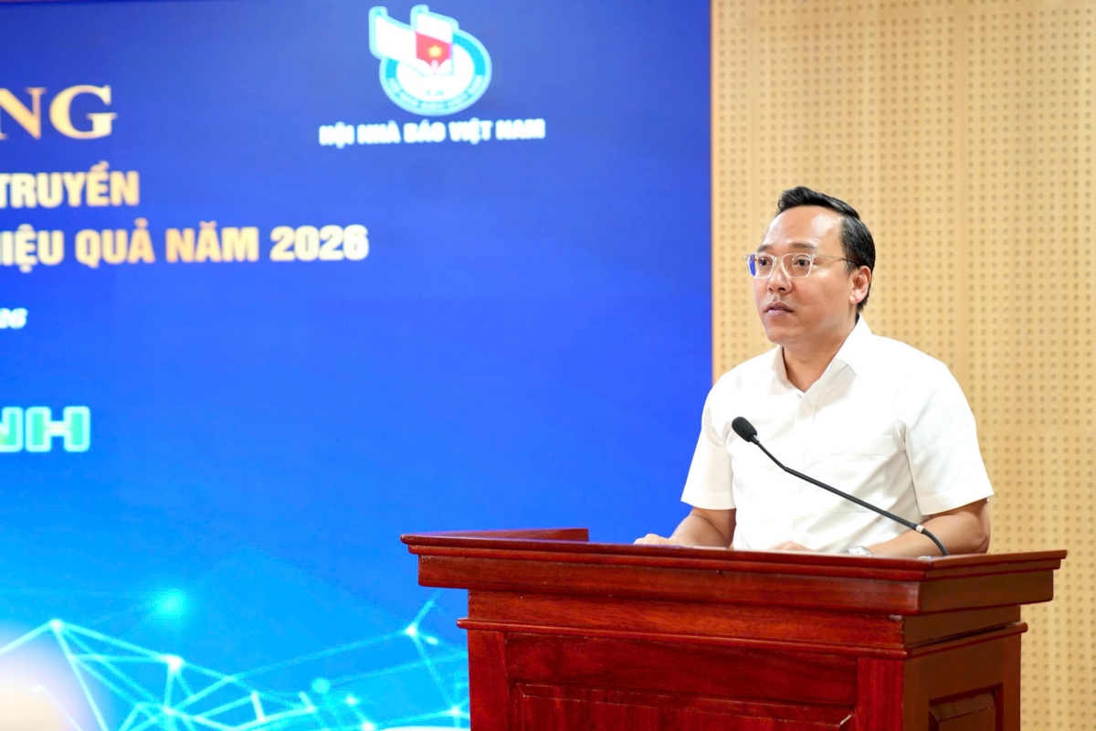 Thứ trưởng Bộ Công Thương Nguyễn Hoàng Long phát biểu tại lễ phát động