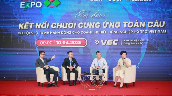 Kết nối chuỗi cung ứng toàn cầu: “Thời điểm vàng” cho doanh nghiệp công nghiệp hỗ trợ Việt Nam