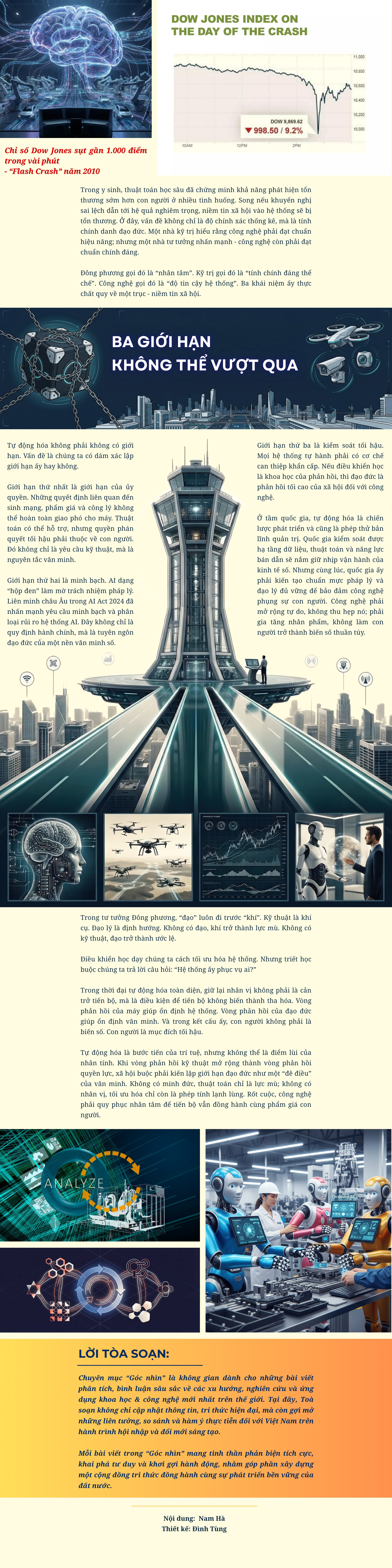 [E-Magazine] Điều khiển học và giới hạn đạo đức của tự động hóa