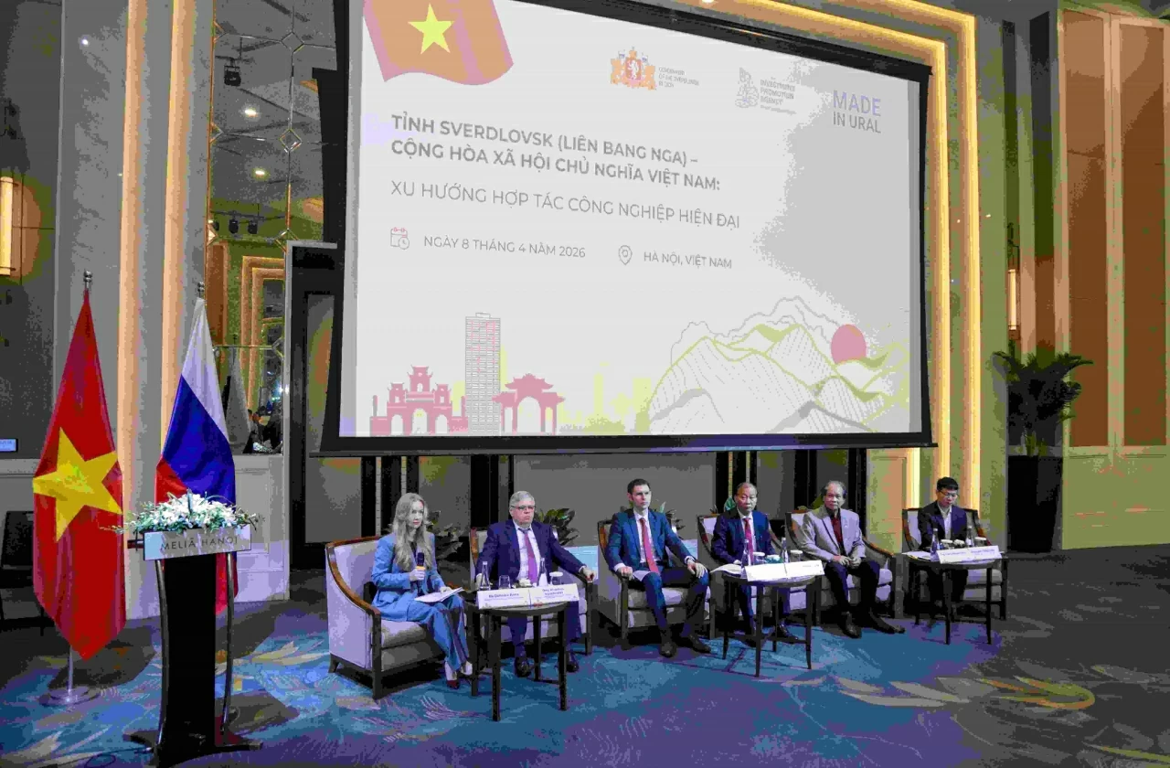 Hợp tác công nghiệp Việt - Nga: Mở rộng dư địa từ tỉnh Sverdlovsk