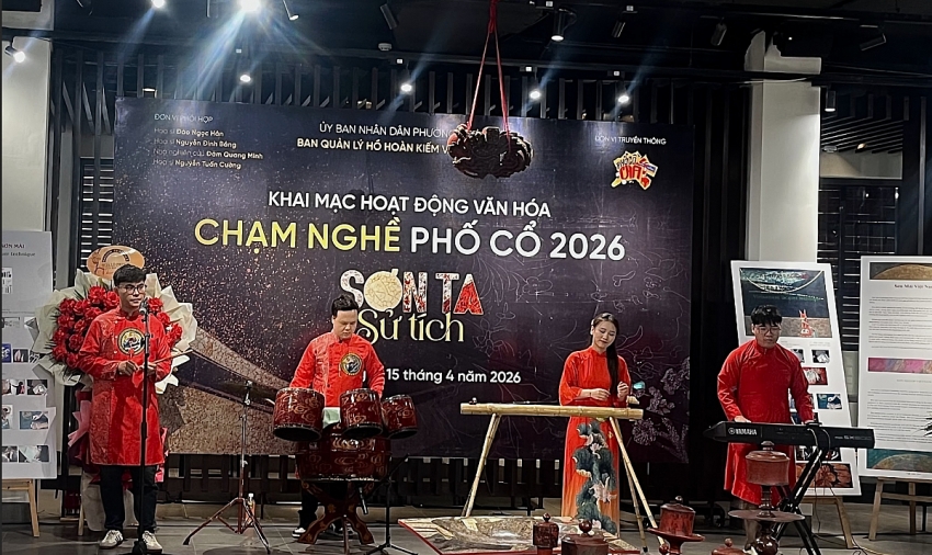 “Chạm nghề phố cổ”: Đánh thức di sản thủ công trong không gian văn hóa Hà Nội