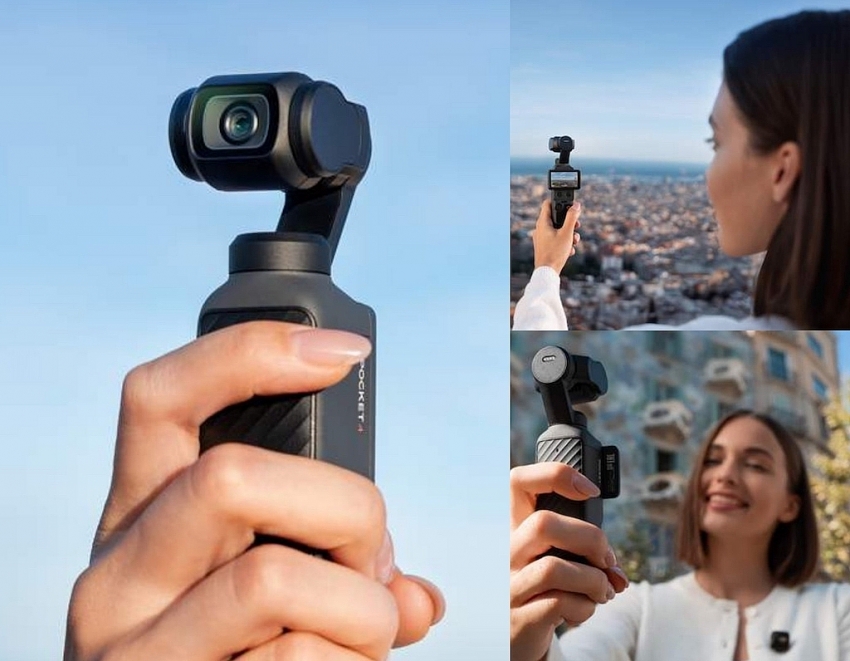 DJI Osmo Pocket 4 lộ “át chủ bài”: Quay 4K/240fps - tính năng hiếm thấy ở phân khúc phổ thông