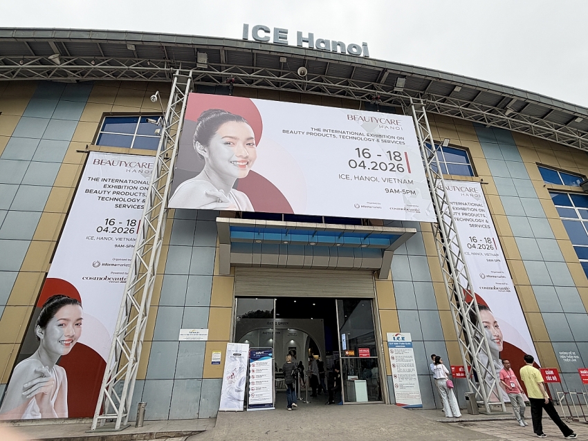 Beautycare Expo Hà Nội 2026: Không khí sôi động, quy tụ hàng trăm thương hiệu làm đẹp