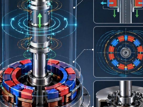 Thiết kế ổ trục từ thụ động hướng trục mới cho động cơ tự đỡ