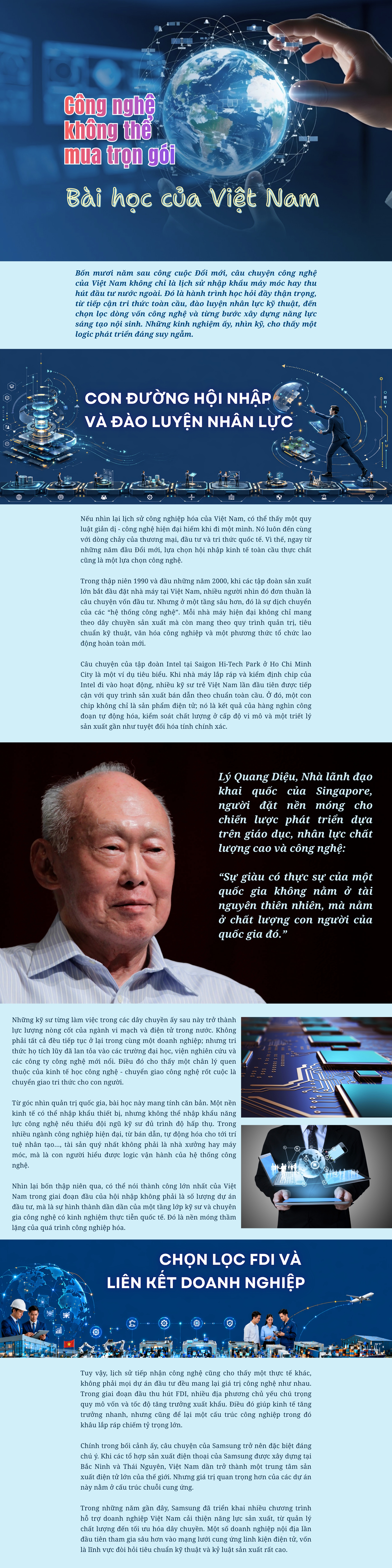 [E-Magazine] Công nghệ không thể mua trọn gói - Bài học của Việt Nam