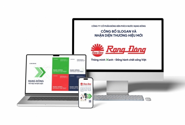Rạng Đông công bố nhận diện thương hiệu mới