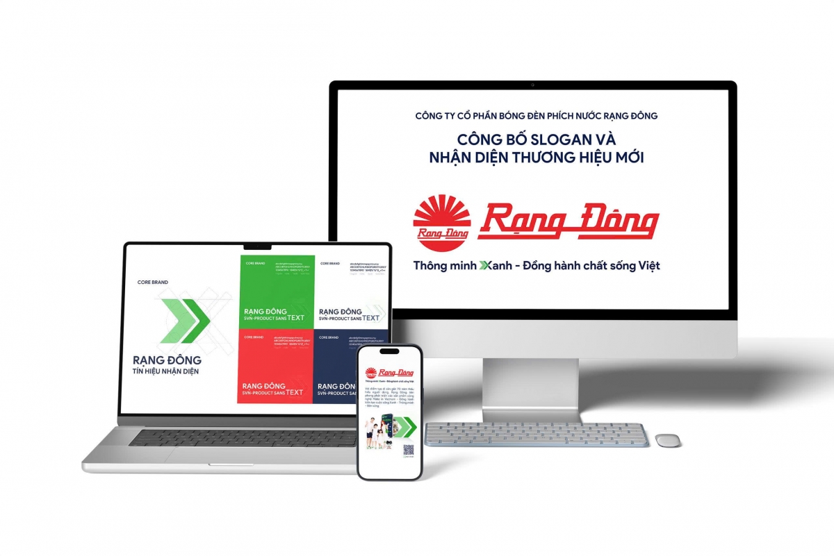 Rạng Đông công bố nhận diện thương hiệu mới