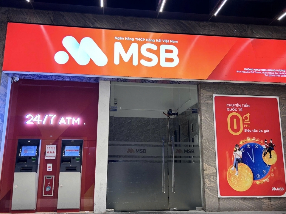 Ngân hàng MSB lãi gần 1.900 tỷ đồng, dự kiến chia cổ phiếu thưởng 20%