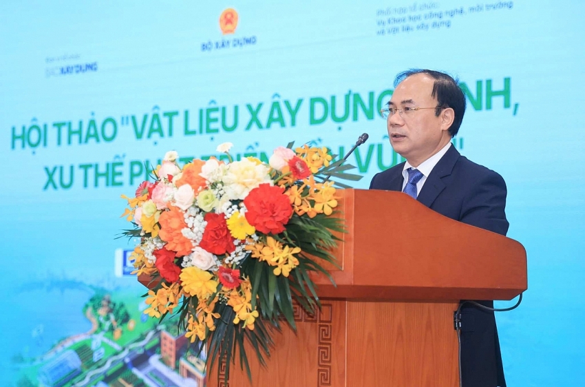 Phát triển vật liệu xây dựng xanh: Đòn bẩy cho kinh tế bền vững