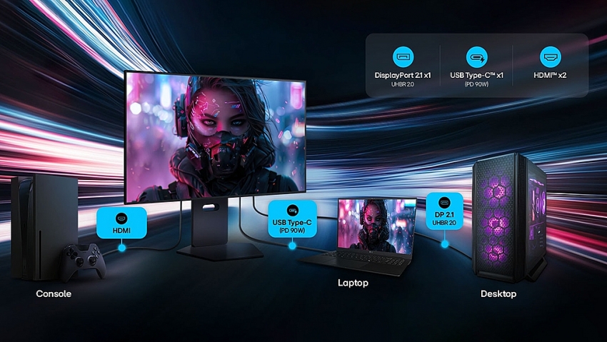 LG ra mắt màn hình gaming UltraGear 32GX870B: Nâng chuẩn trải nghiệm eSports