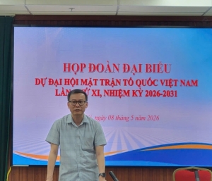 Liên hiệp Hội Việt Nam chủ trì hội nghị các đoàn dự Đại hội MTTQ Việt Nam khóa XI