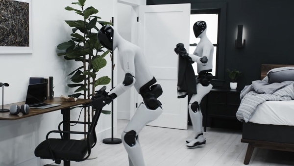 Robot Figure 03 tự dọn phòng ngủ, phối hợp như người thật