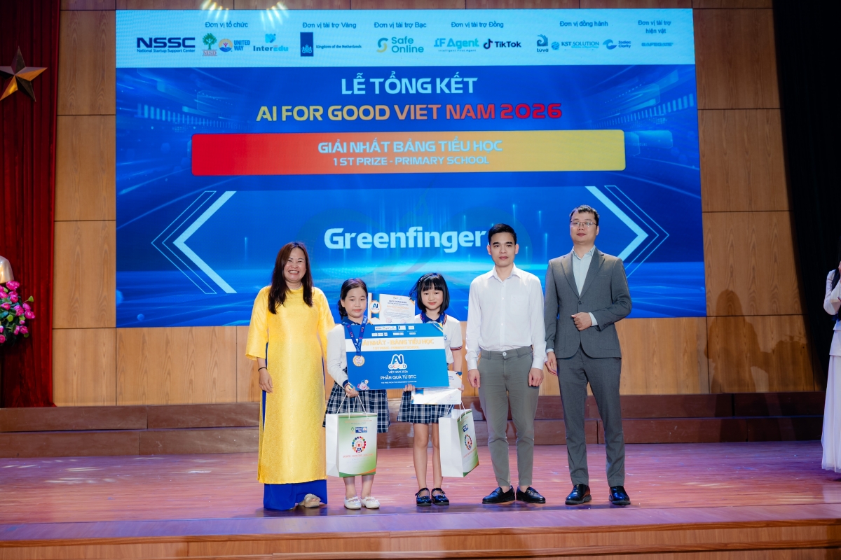 AI for Good Việt Nam 2026: Khi những trăn trở, ước mơ của học sinh biến thành các giải pháp AI vì cộng đồng