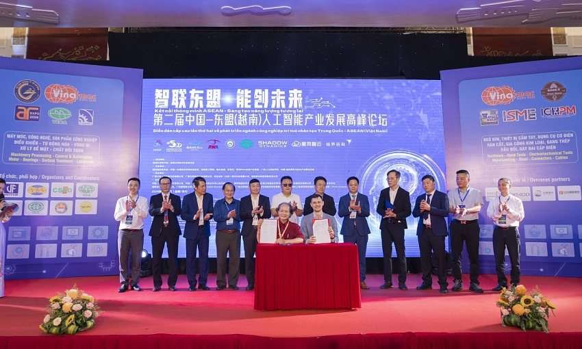 Hội Tự động hóa Việt Nam ký hợp tác với doanh nghiệp Trung Quốc, Nga về AI