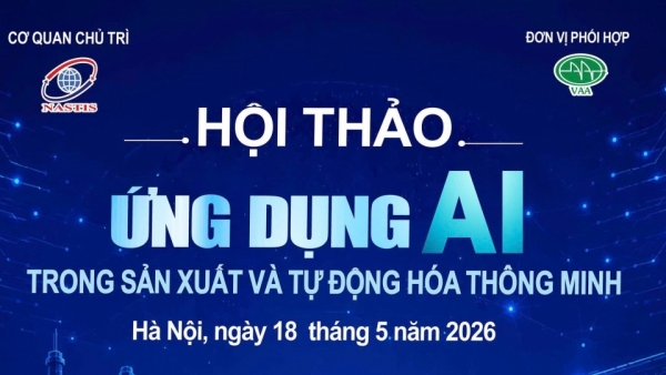 Robot, thị giác máy, AI nhà máy thông minh sẽ được trình diễn tại hội thảo Techmart AI 2026